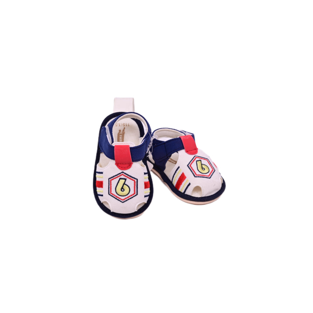BOYS SUMMER BOOTIES NAVY/RED 40505 12-16
