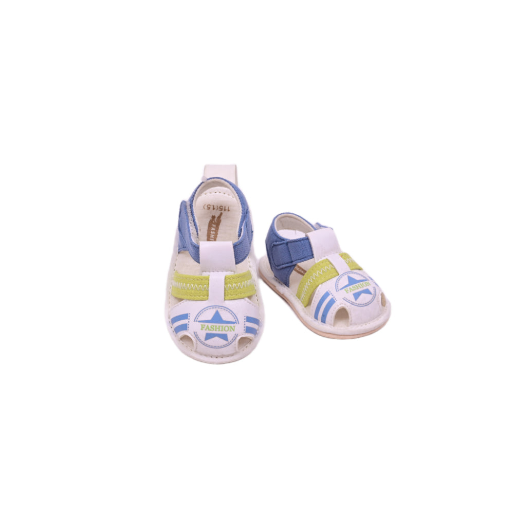 BOYS SUMMER BOOTIES GREEN/BLUE 40359 12-16