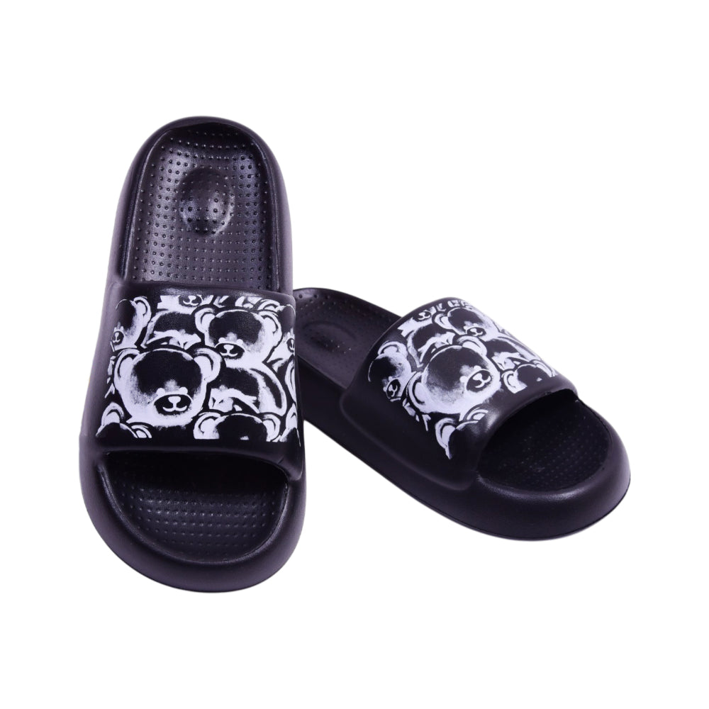 LADIES SLIPPER 38-39 BLACK 8126-9 36-41 EVA