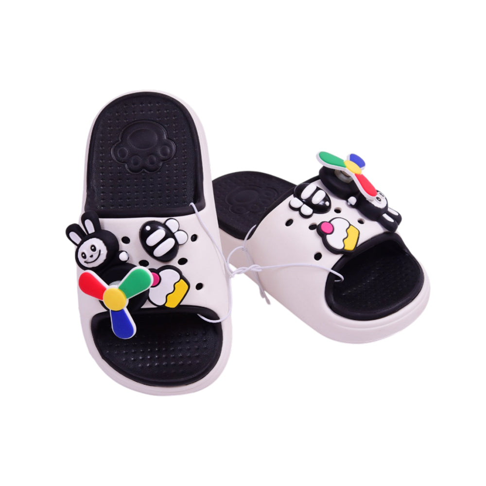 BOYS SLIPPER IR 26-27 WHITE 3818-1S 24-29 EVA