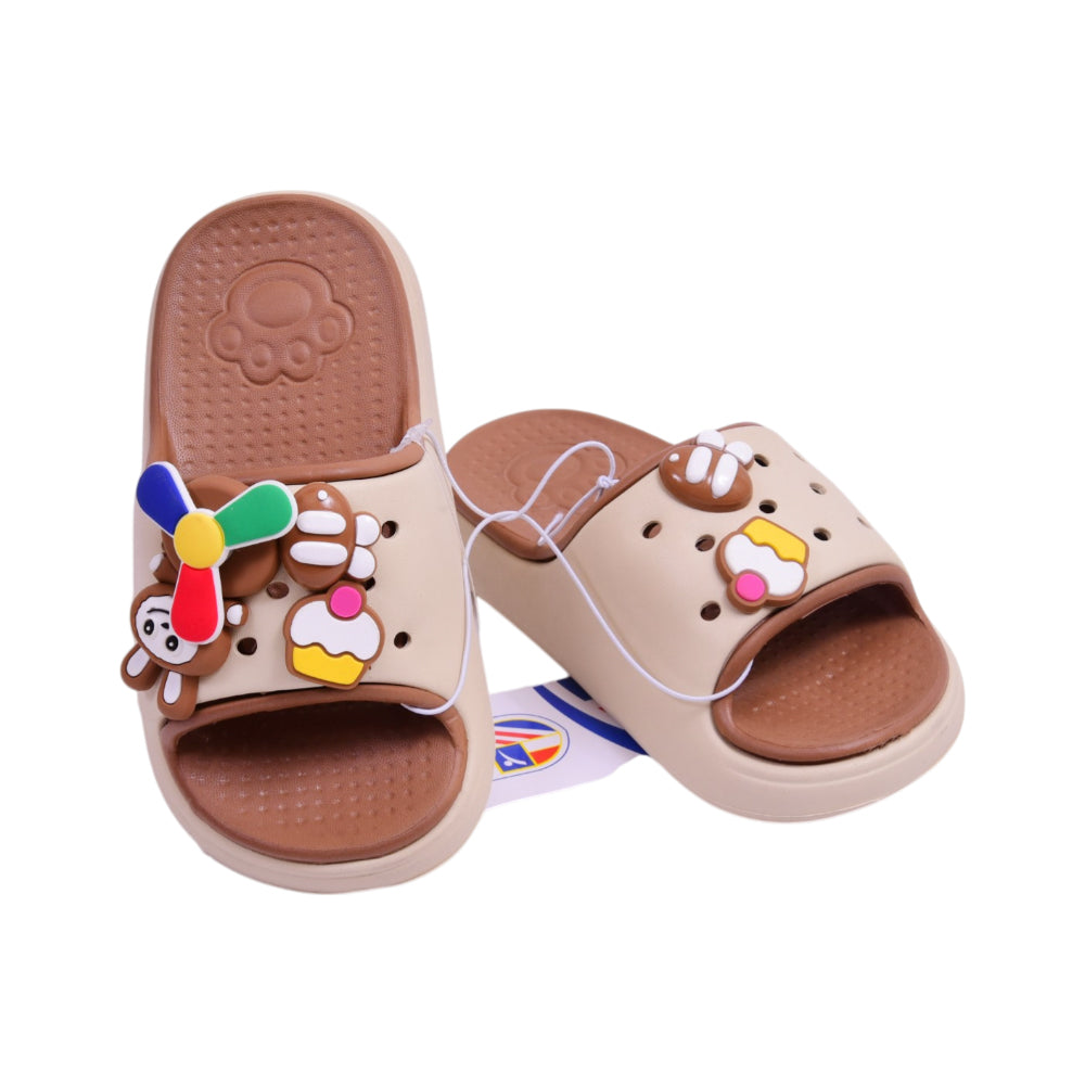 BOYS SLIPPER IR 26-27 BEIGE 3818-1S 24-29 EVA