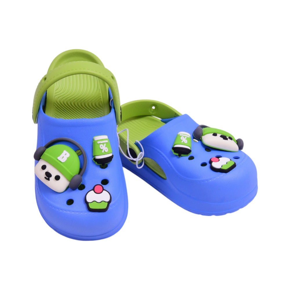 BOYS CROCS IR 28-29 BLUE/GREEN 3821-S 24-29 EVA