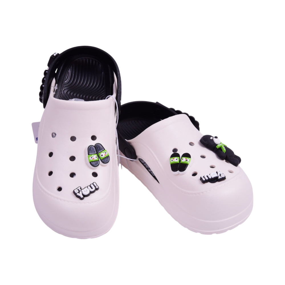 LADIES CROCS IR 40-41 WHITE/BLACK 8820 36-41 EVA