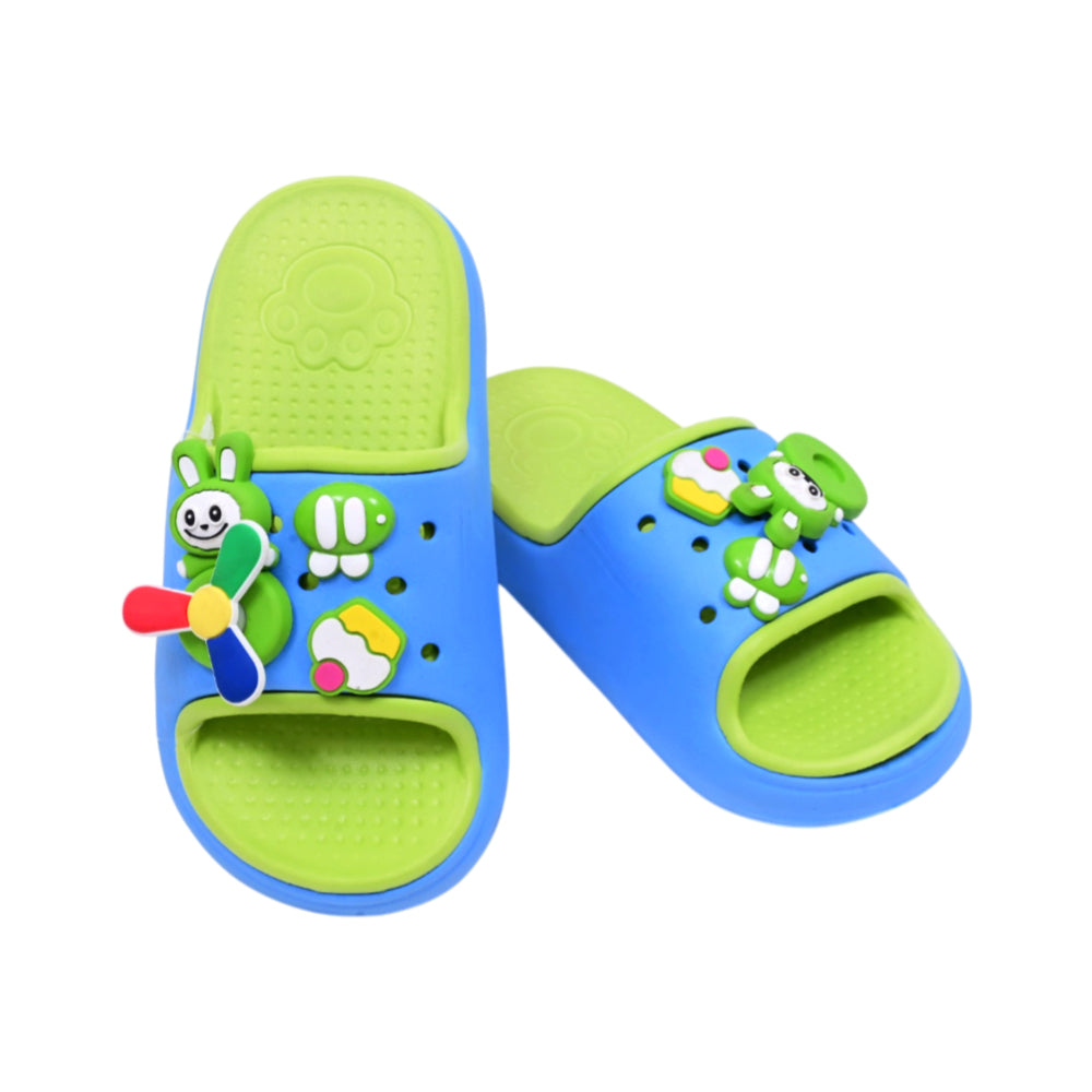 BOYS SLIPPER IR BLUE/GREEN 3818-1M 30-35 EVA
