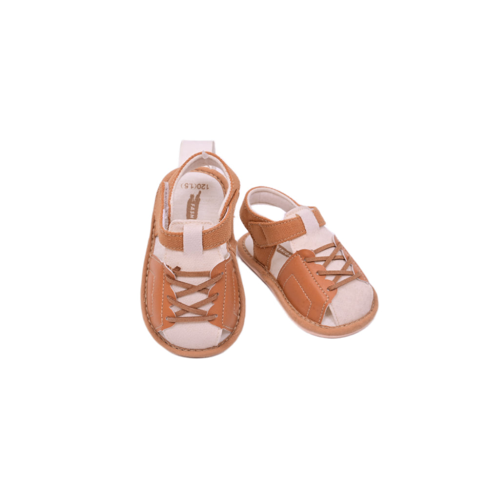 BOYS SUMMER BOOTIES CAMEL 40482 13-16