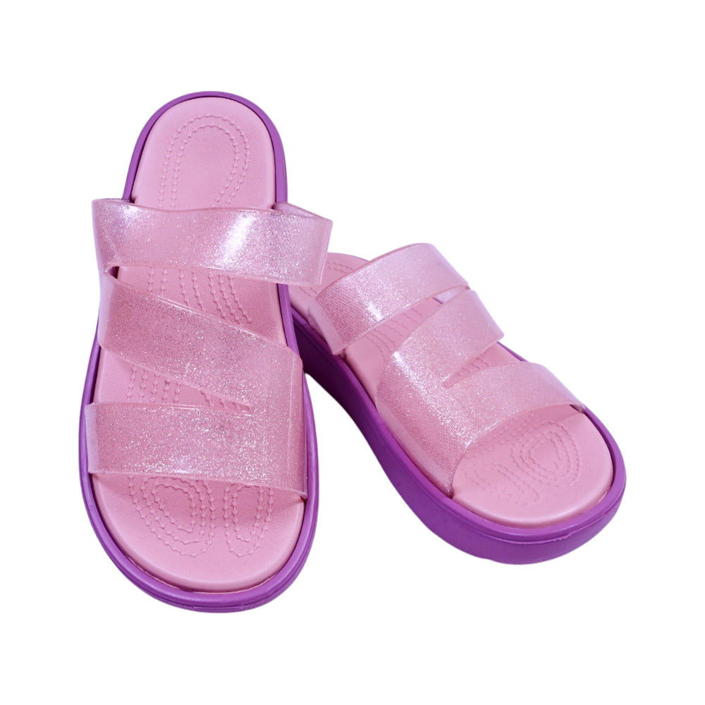 LADIES SLIPPER FANCY IR-26 SIZE 38 PURPLE PINK 8203-2 36-41