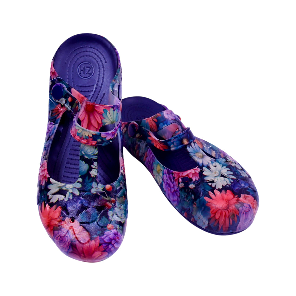 LADIES CROCS FANCY IR-26 SIZE 41 NAVY 8018C-10 37-42 EVA-PVC