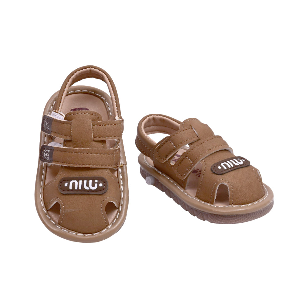 BOYS SANDAL SIZE 18 BROWN 692 17-21 W-G
