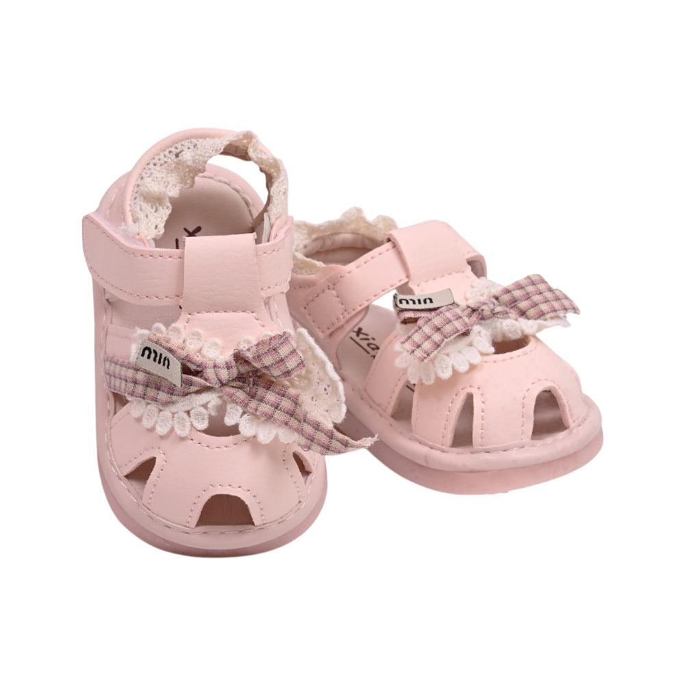 GIRLS SANDAL SIZE 18 PINK M79 16-20 W-G