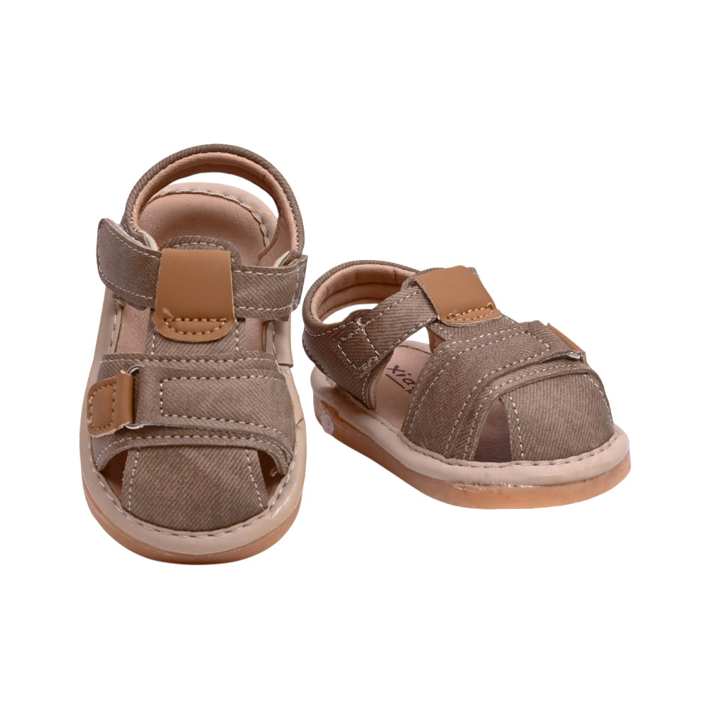 BOYS SANDAL SIZE 18 BROWN M-41 16-20 W-G
