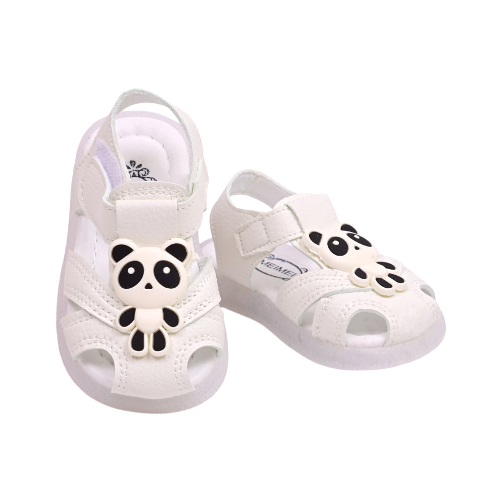 BOYS SANDAL SIZE 16 WHITE A895 15-20 W-G