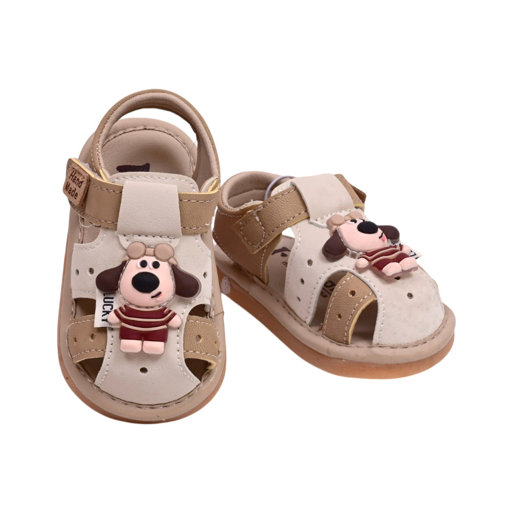 BOYS SANDAL SIZE 18 BROWN M-77 17-20 W-G