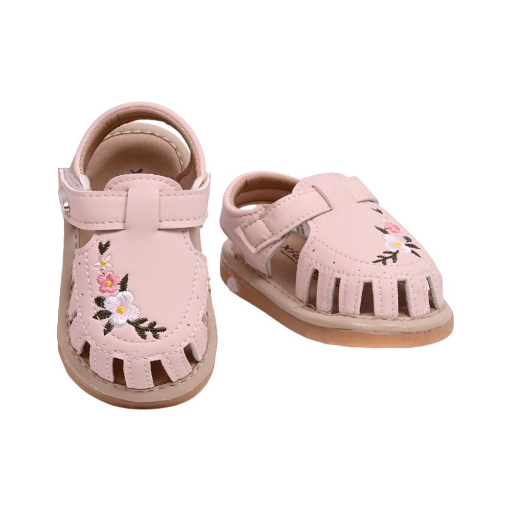 GIRLS SANDAL SIZE 18 PINK M28 16-20 W-G