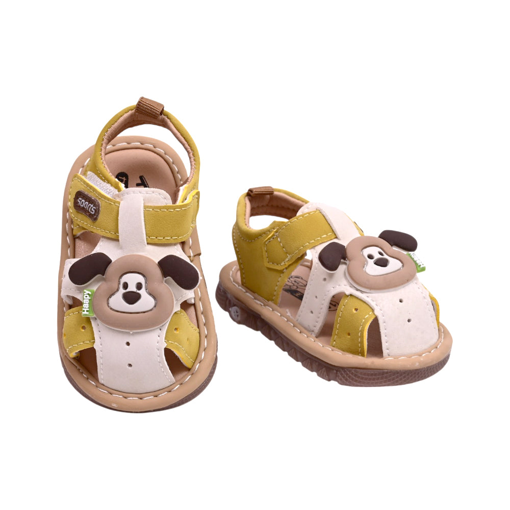 BOYS SANDAL SIZE 18 YELLOW 38 17-21 W-G
