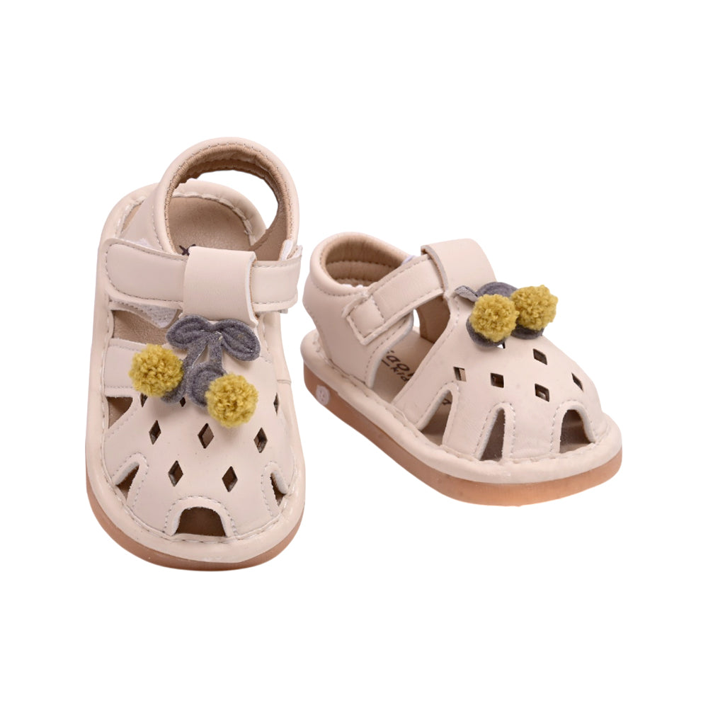 GIRLS SANDAL SIZE 18 SKIN M-48 17-20 W-G