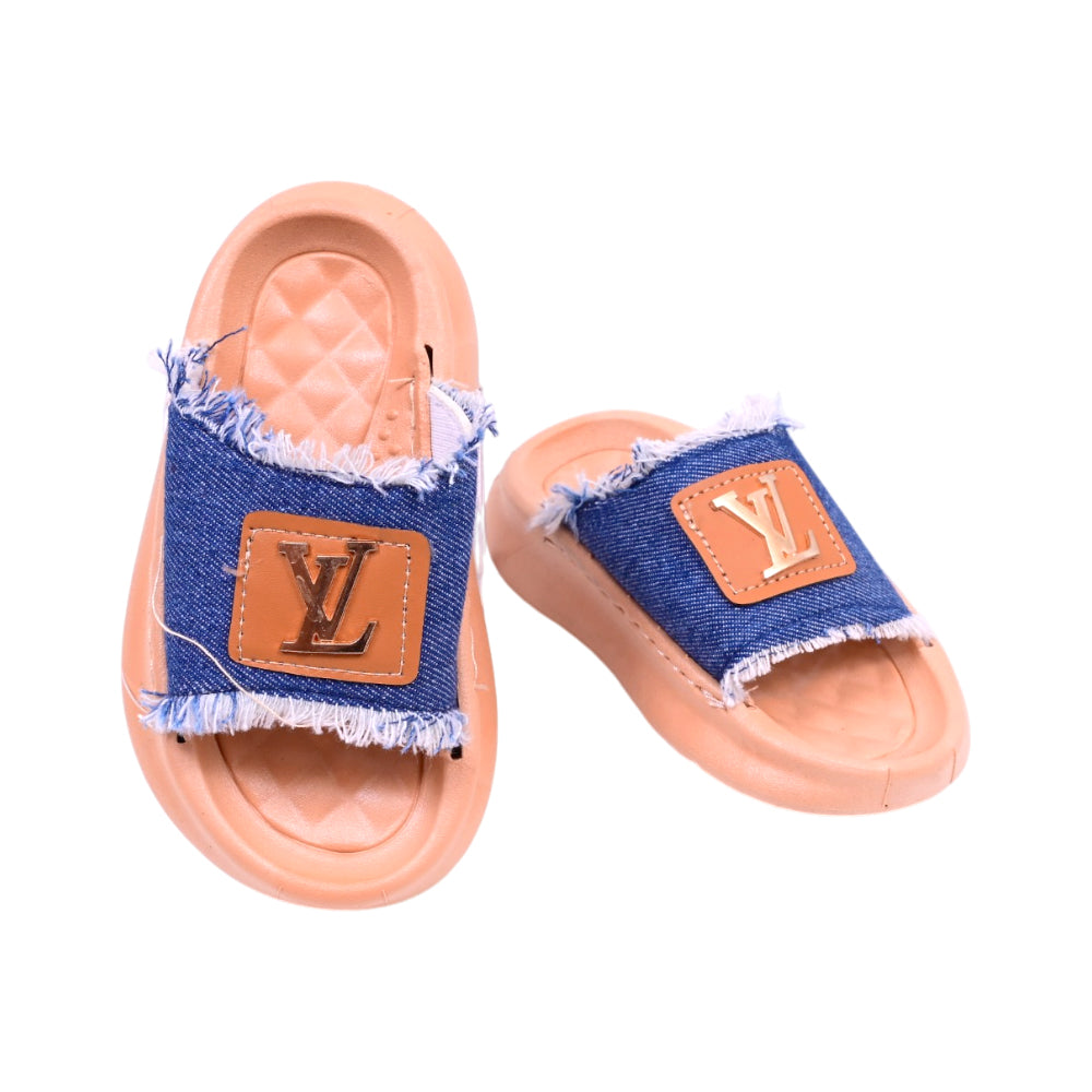 BOYS  SLIPPER NAVY SIZE-25 JH011-A 24-29 IR-26 EVA