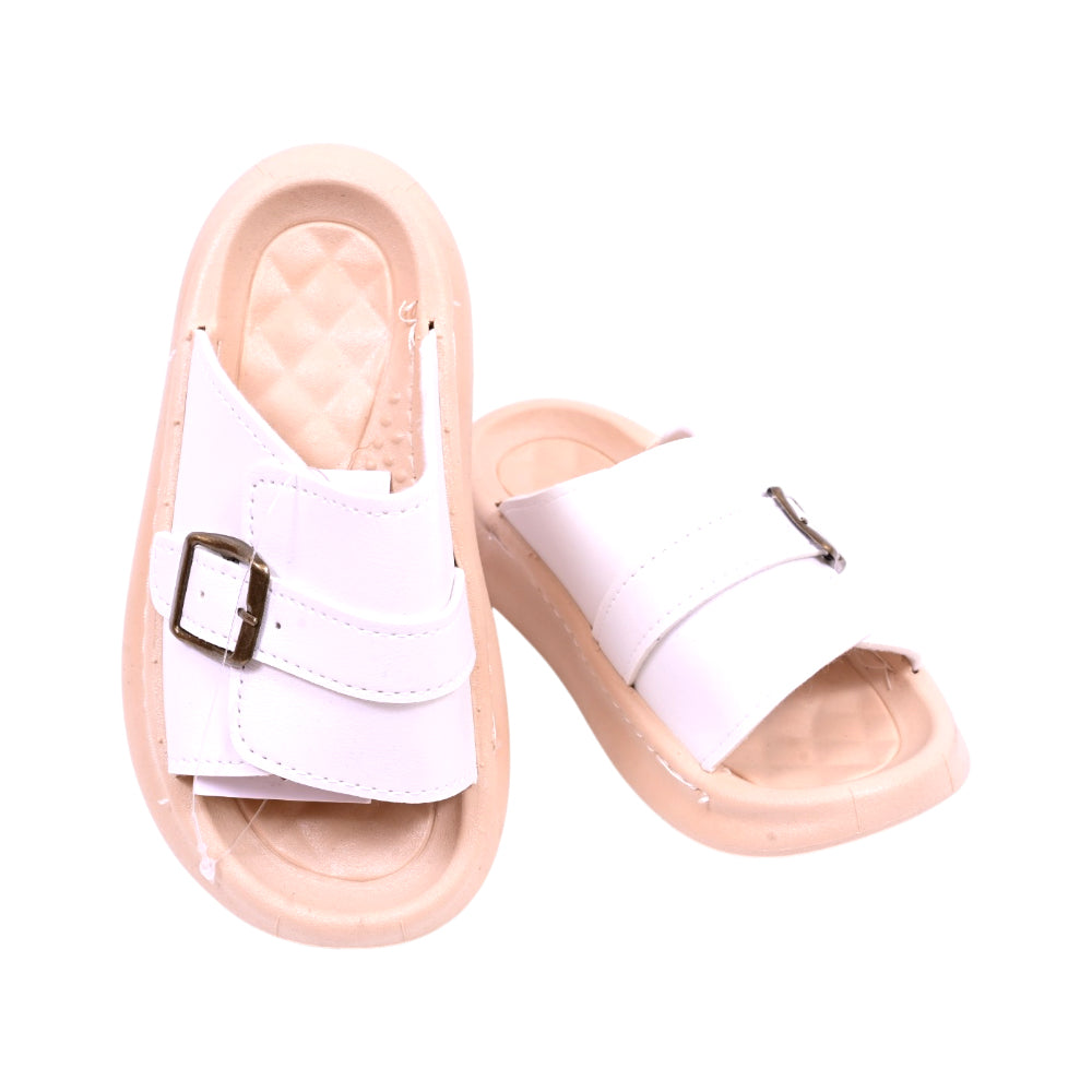 BOYS  SLIPPER WHITE SIZE-31 JH011-1B 30-35 IR-26 EVA