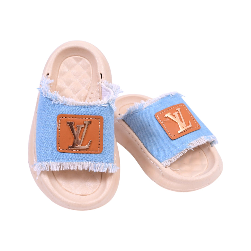 BOYS  SLIPPER LIGHT BLUE SIZE-24 JH011-A 24-29 IR-26 EVA