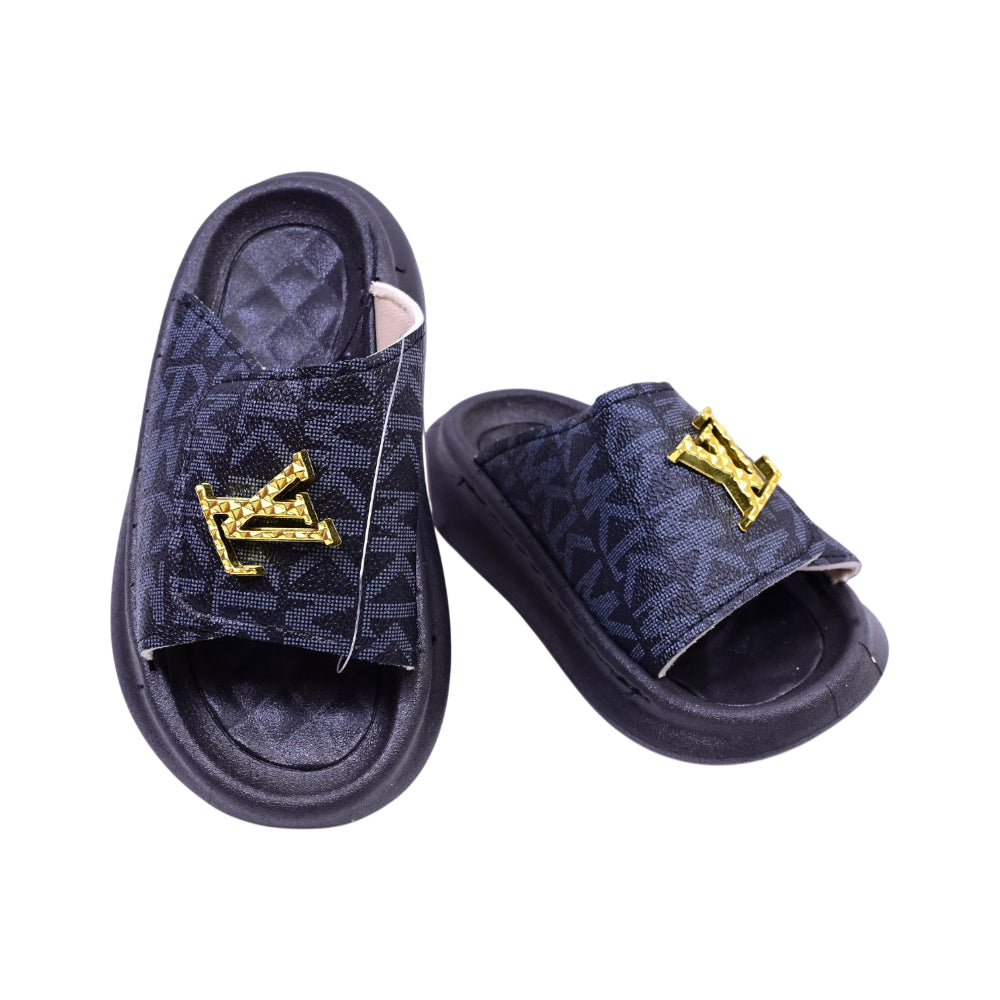 BOYS  SLIPPER BLACK SIZE-30 JH011-2B 30-35 IR-26 EVA