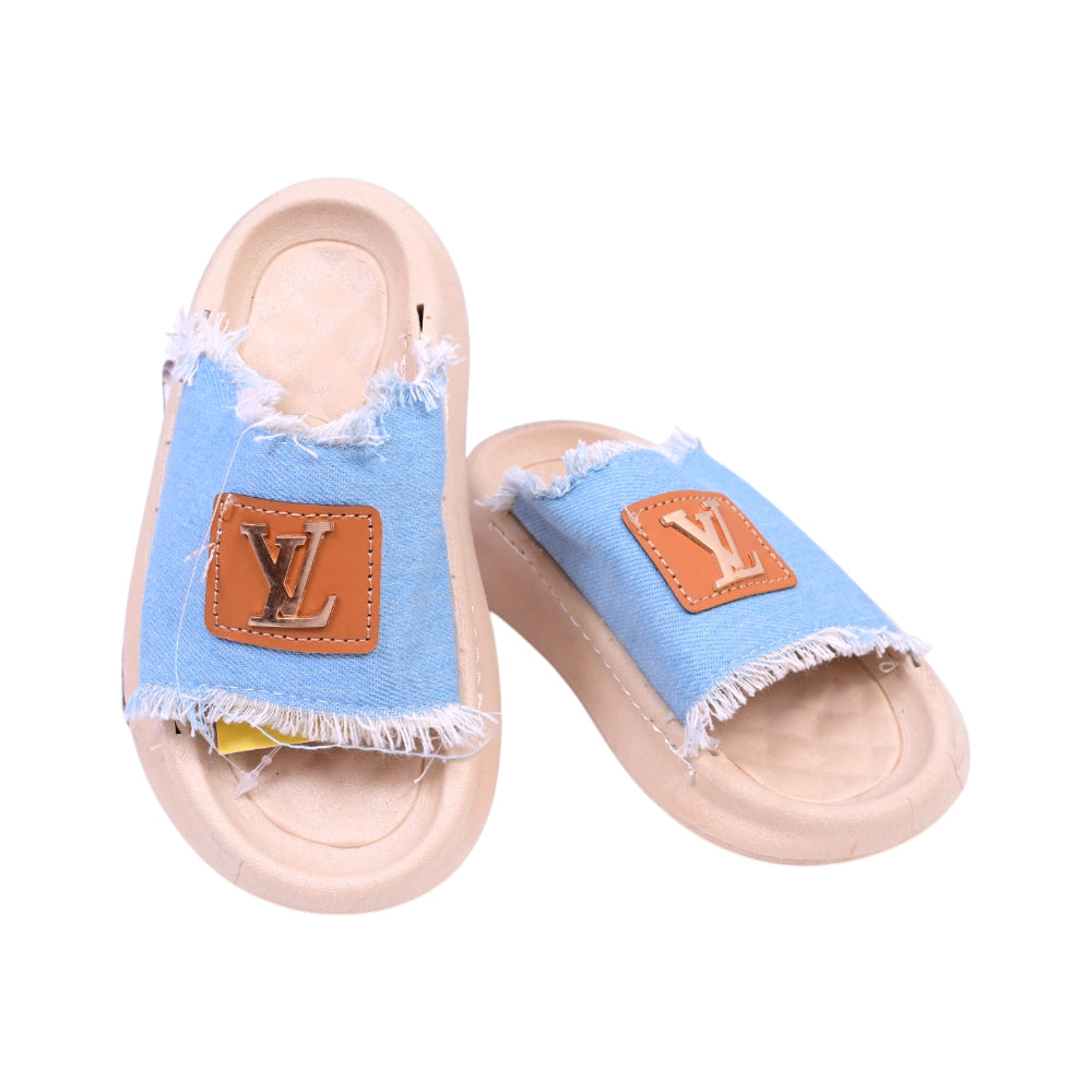 BOYS  SLIPPER LIGHT BLUE SIZE-30 JH011-B 30-35 IR-26 EVA