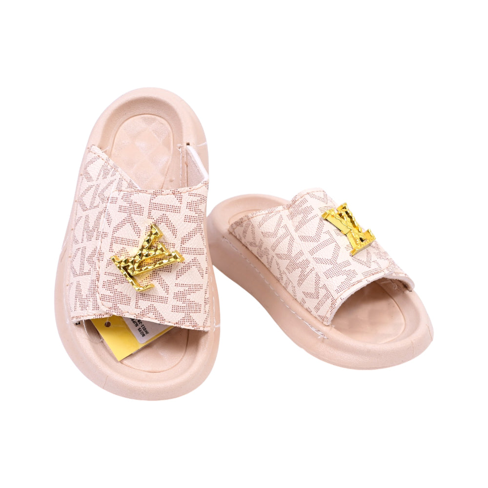 BOYS  SLIPPER BEIGE SIZE-30 JH011-2B 30-35 IR-26 EVA