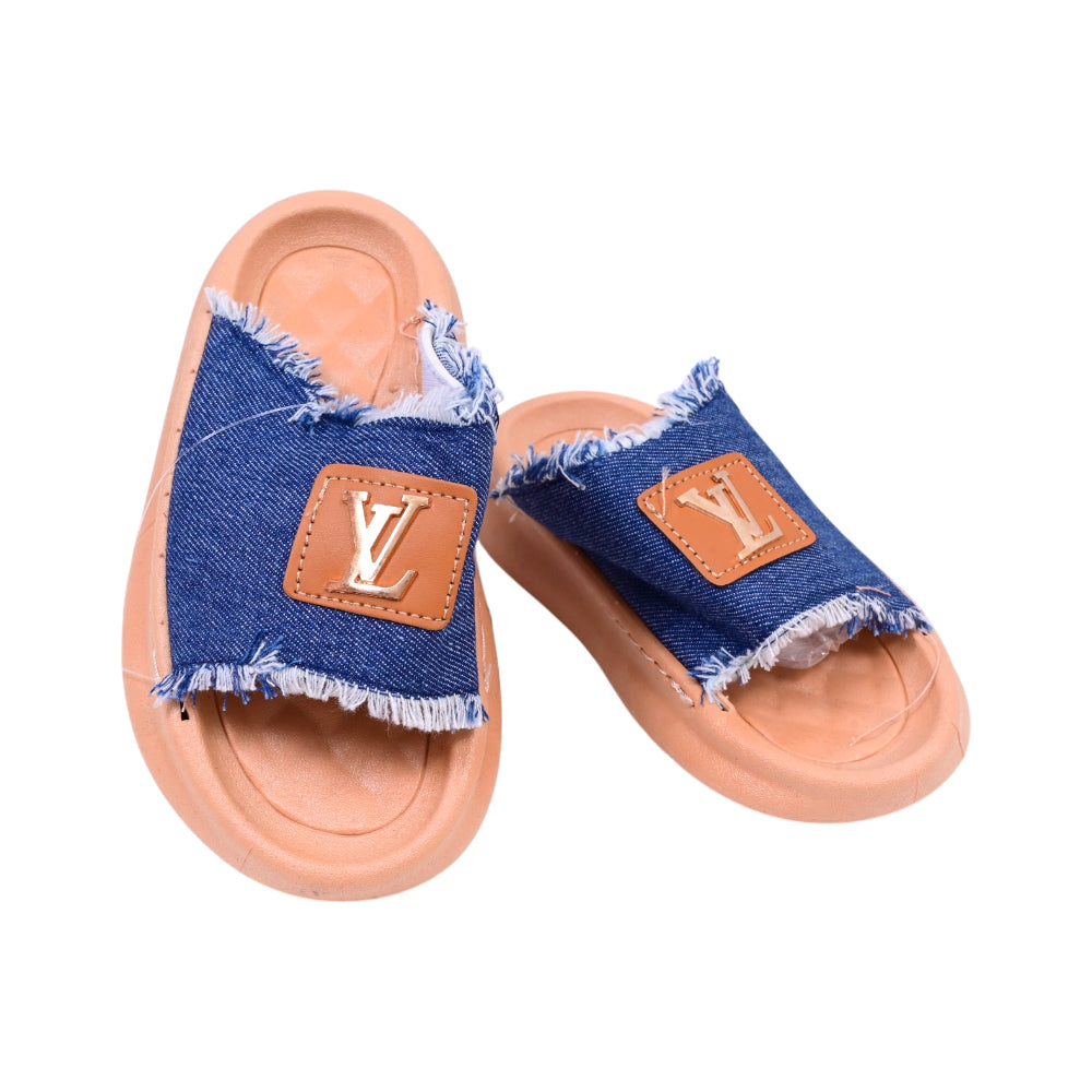 BOYS  SLIPPER NAVY SIZE-30 JH011-B 30-35 IR-26 EVA