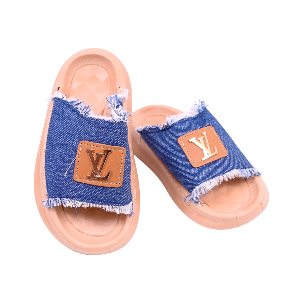 BOYS  SLIPPER NAVY SIZE-31 JH011-B 30-35 IR-26 EVA