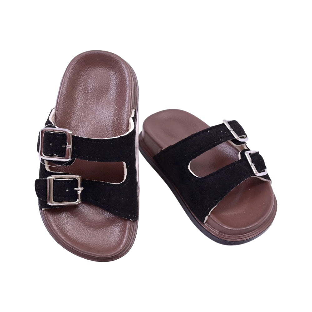 BOYS  SLIPPER BLACK SIZE-24-25 JH1868-A 24-29 IR-26 PVC