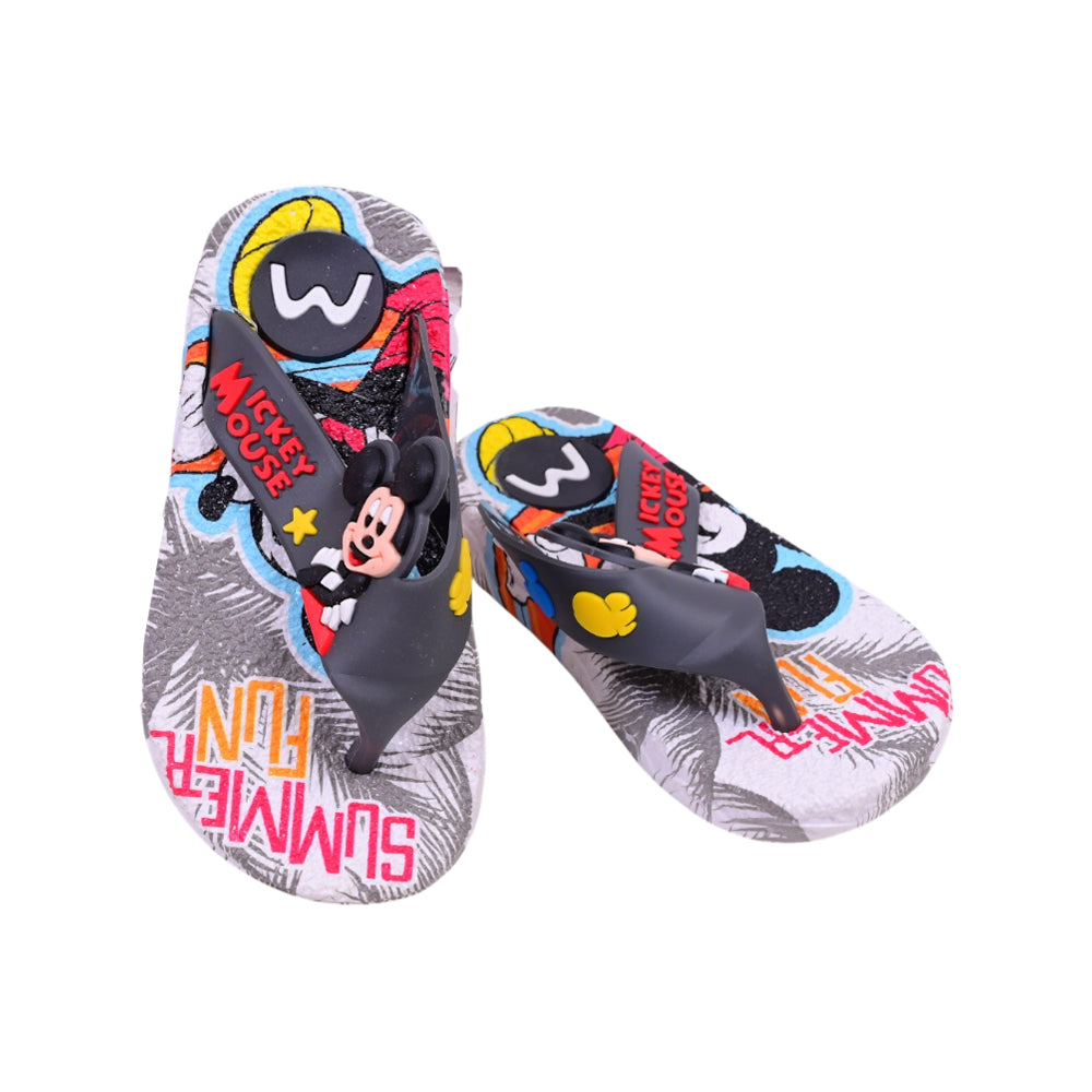 BOYS FLIP FLOP GRAY SIZE 24 968-A 24-29 IR-26 PVC
