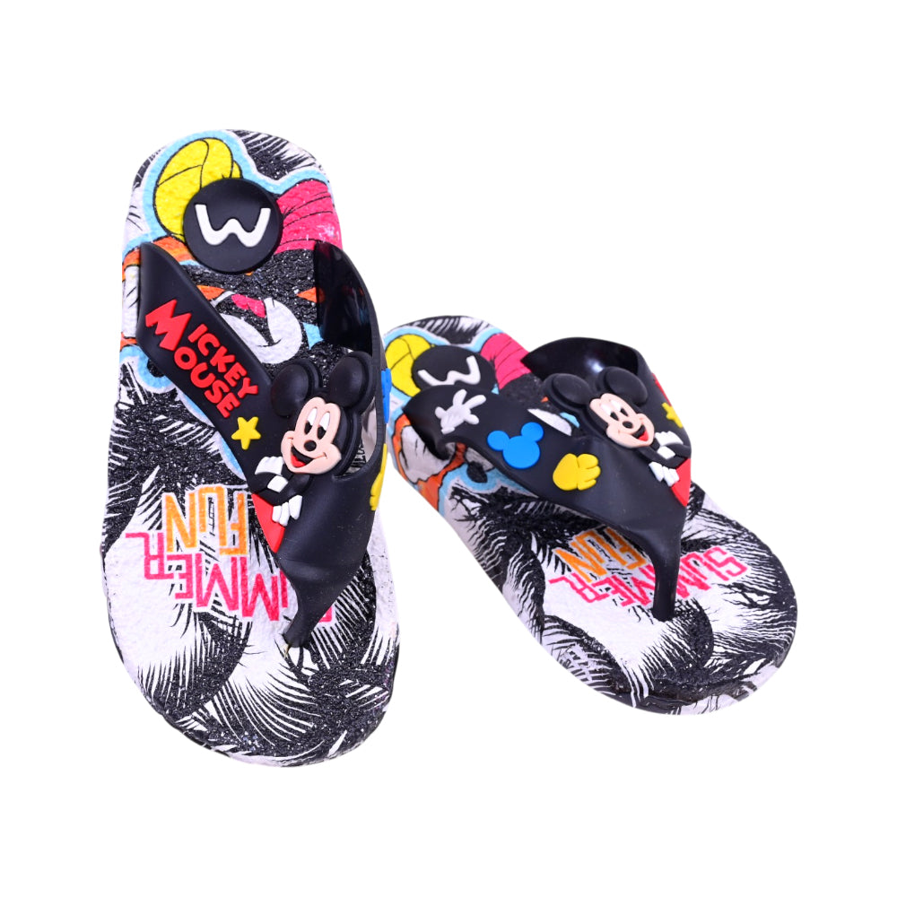 BOYS FLIP FLOP BLACK SIZE 30 968-B 30-35 IR-26 PVC