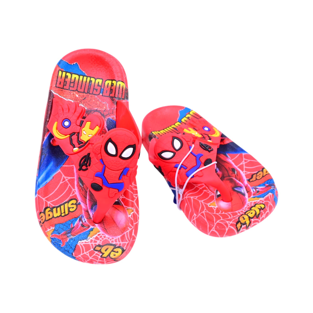 BOYS FLIP FLOP RED SIZE 24 2023-A 24-29 IR-26 PVC