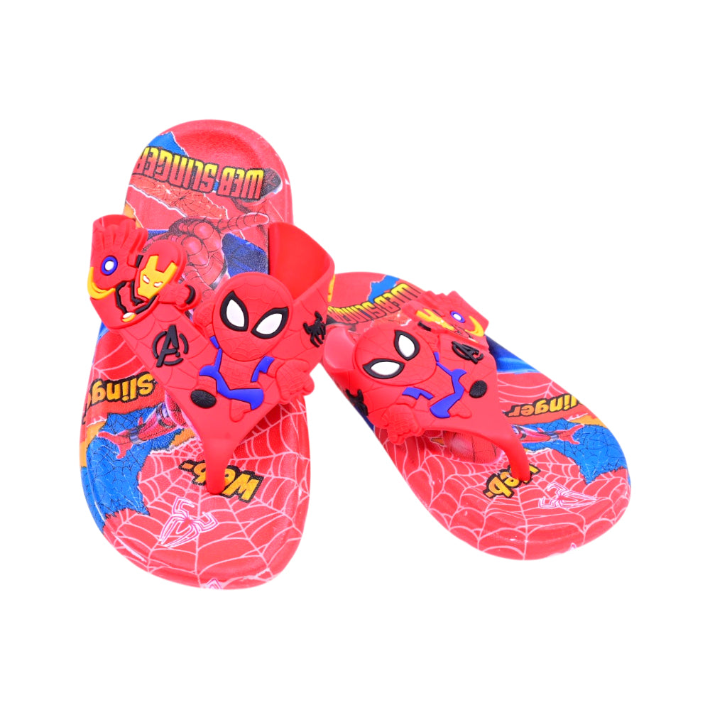 BOYS FLIP FLOP RED SIZE 30 2023-B 30-35 IR-26 PVC