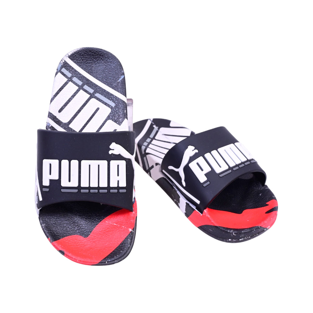 BOYS SLIPPER BLACK SIZE 30 009-1B 30-35 IR-26 PVC