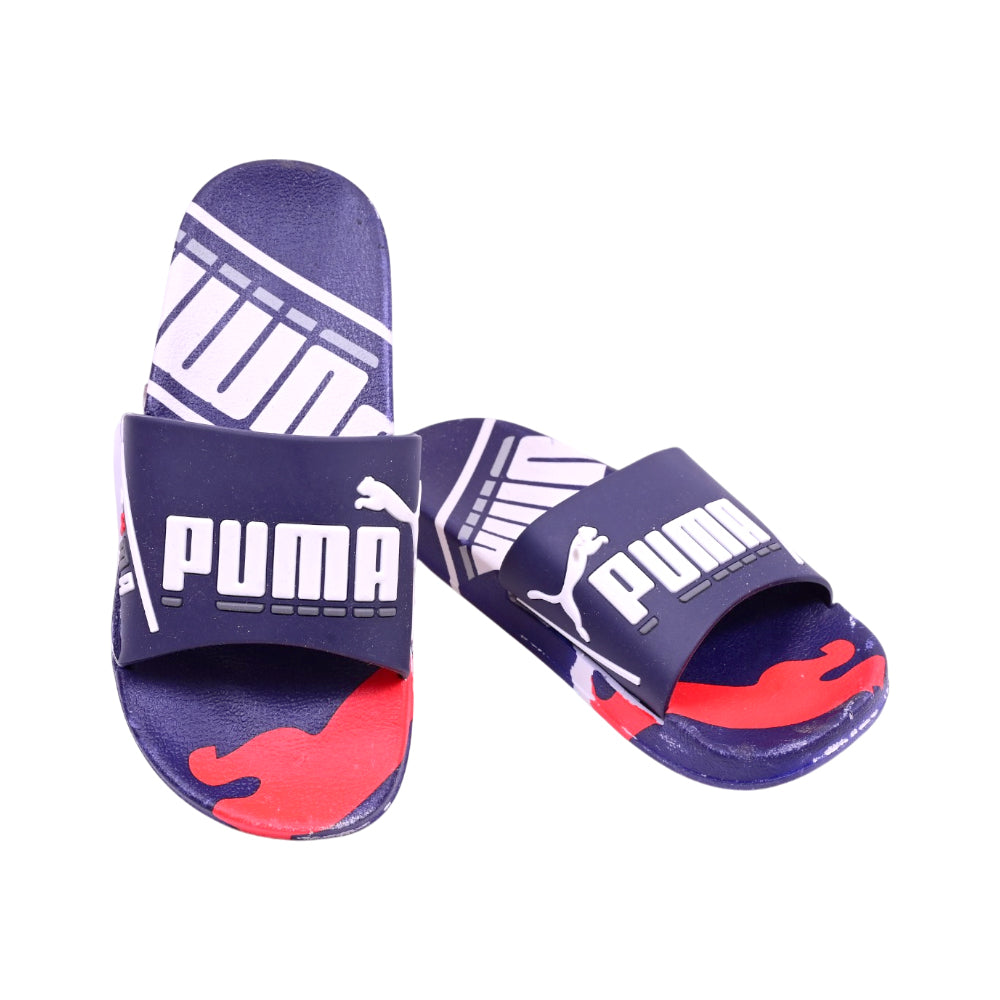 BOYS SLIPPER NAVY SIZE 34 009-1B 30-35 IR-26 PVC