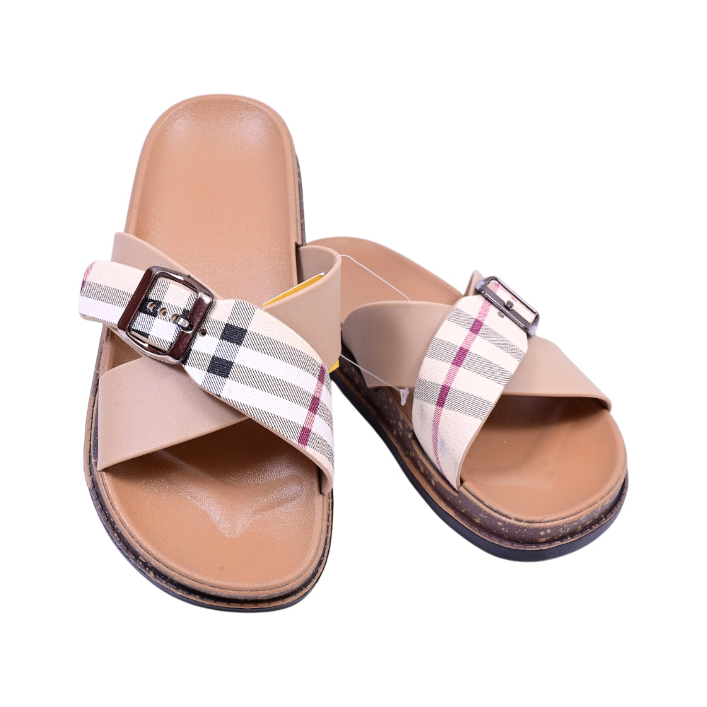 LADIES SLIPPER  BEIGE SIZE 36-37 501 36-41 IR-26 PVC
