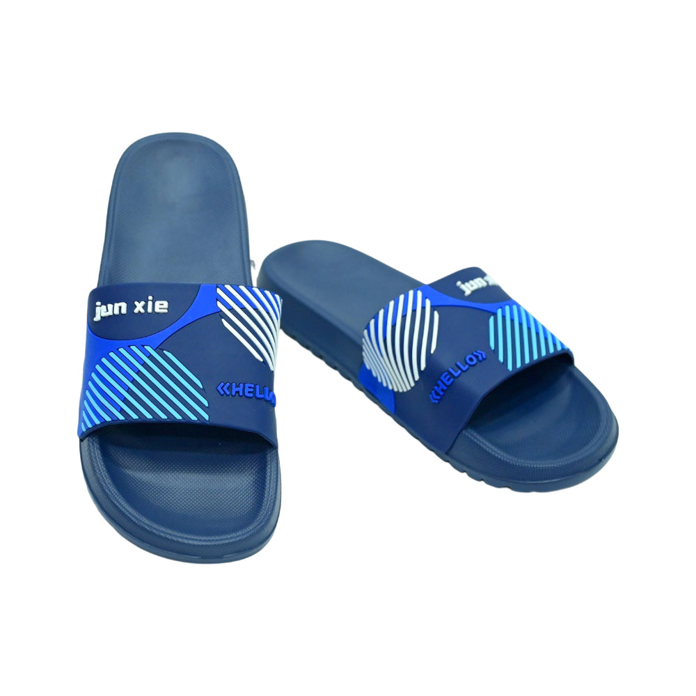MEN SLIPPER NAVY SIZE 45 6617 40-45 IR-26 EVA