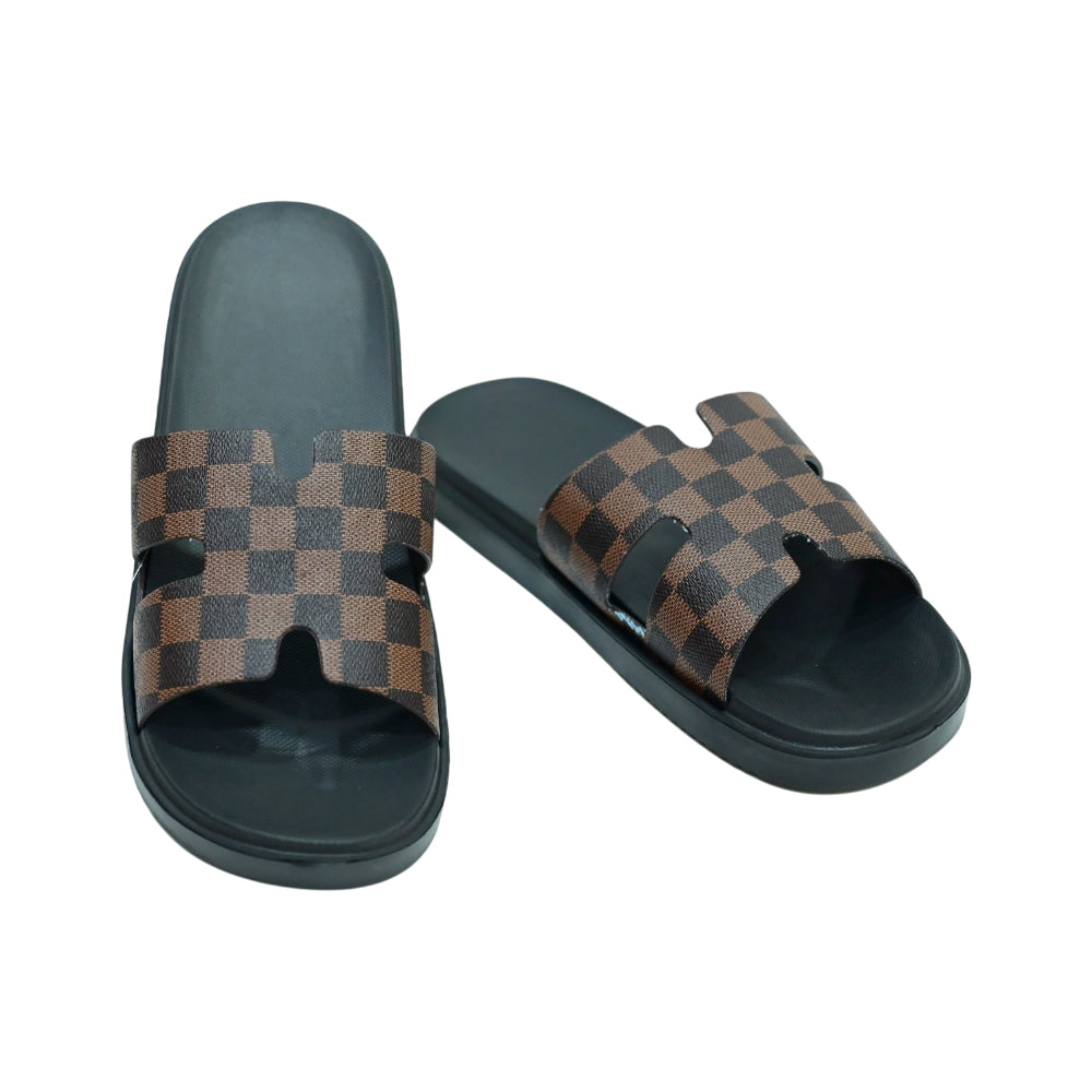 MEN SLIPPER BROWN SIZE 44 GT5142 40-45 IR-26 EVA