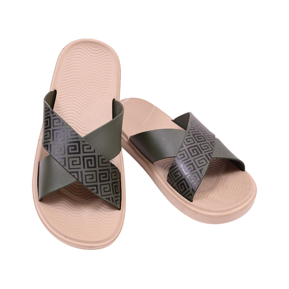 MEN SLIPPER GREEN SIZE 40 GT-5159 40-45 IR-26 EVA