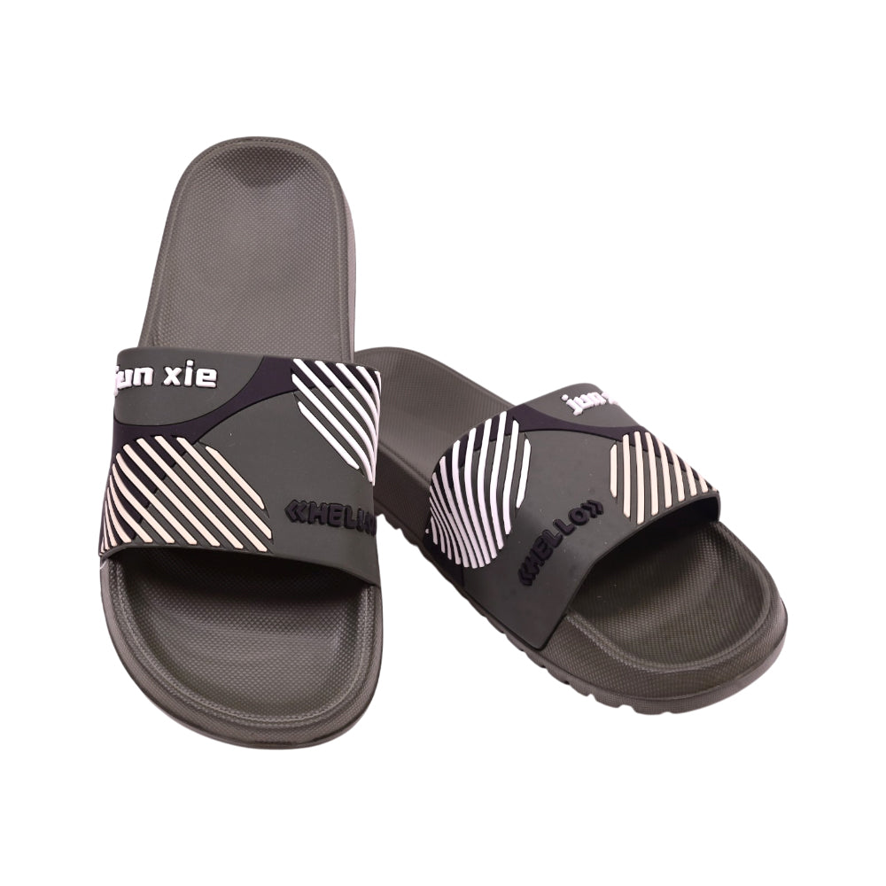 MEN SLIPPER GREEN SIZE 40 6617 40-45 IR-26 EVA