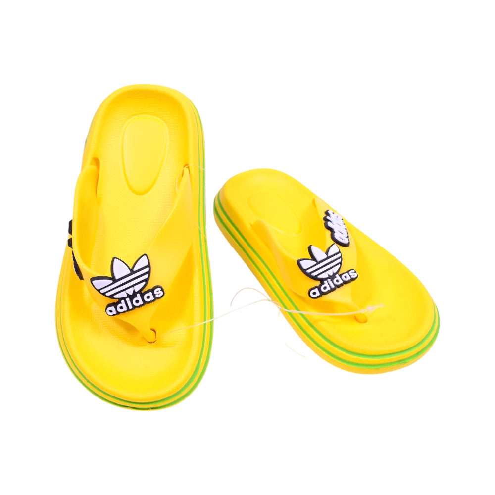 BOYS FLIP FLOP YELLOW 2026-B IR-26 24-29 EVA