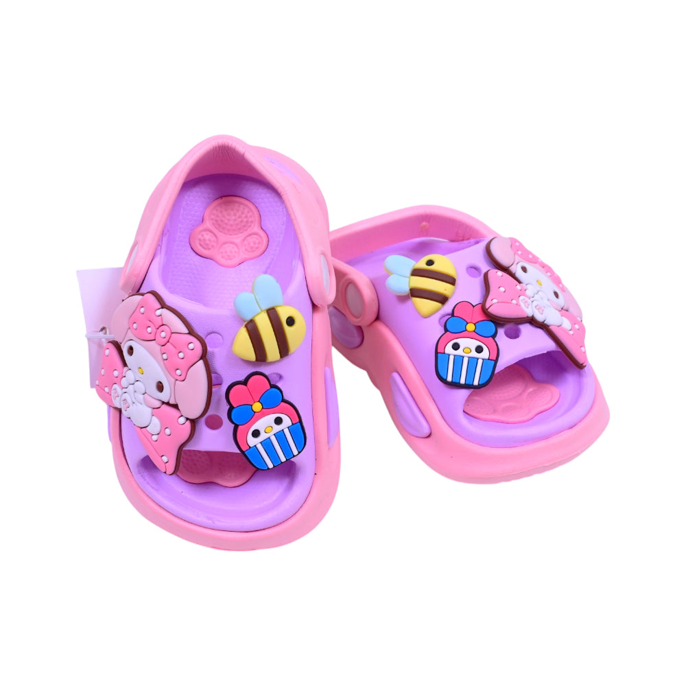 GIRLS SLIPPER PURPLE A10-TD37 IR-26 18-23 EVA