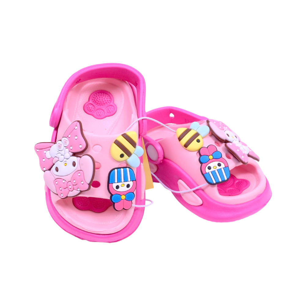 GIRLS SLIPPER PINK A10-TD37 IR-26 18-23 EVA