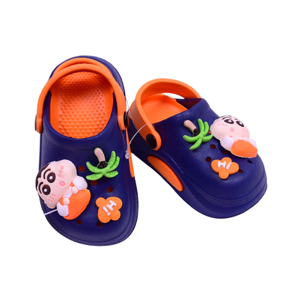 BOYS CROCS NAVY A031-12 IR-26 18-23 EVA