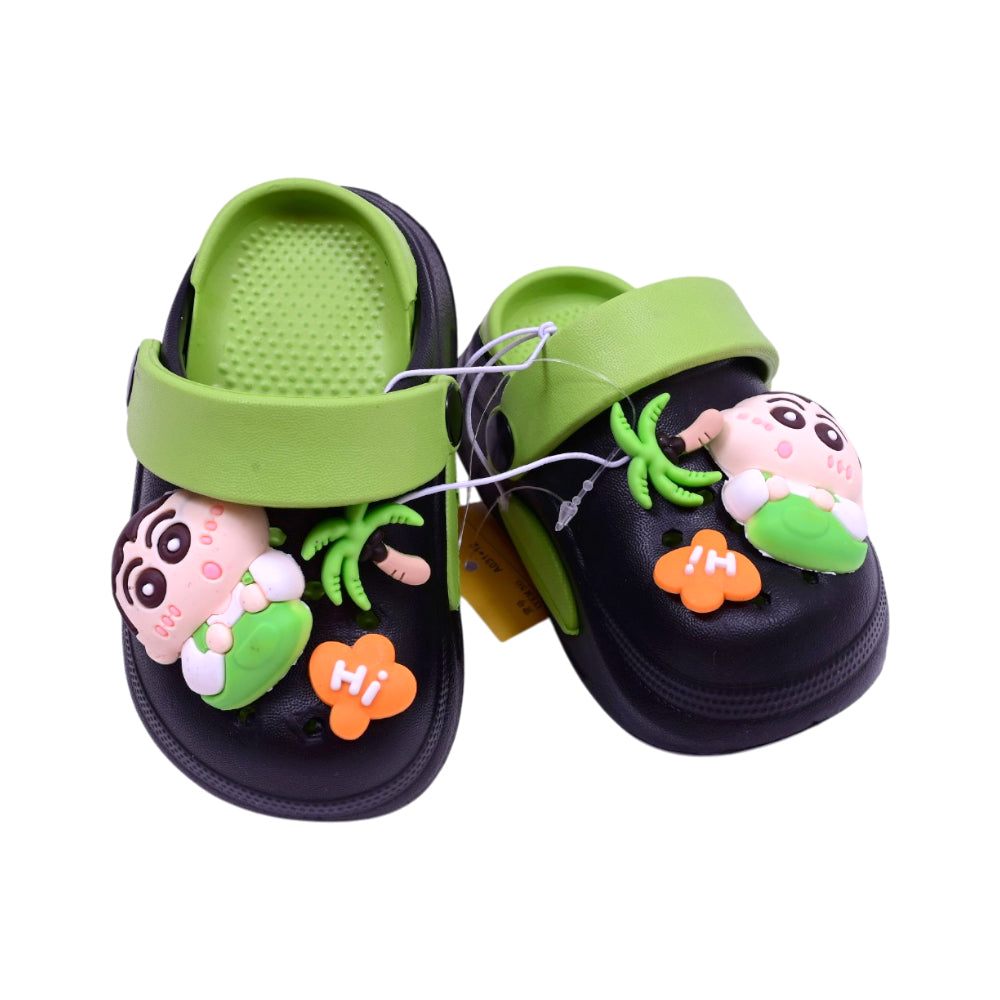 BOYS CROCS GREEN/BLACK A031-12 IR-26 18-23 EVA
