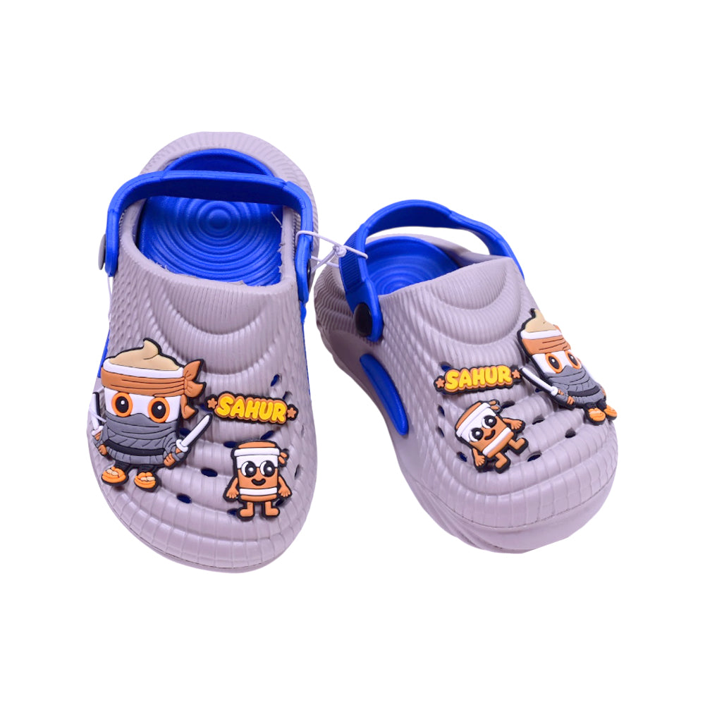 BOYS CROCS GRAY 2633-1 IR-26 18-23 EVA