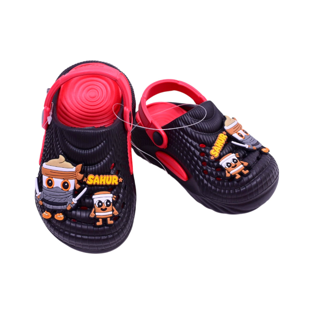 BOYS CROCS BLACK 2633-1 IR-26 18-23 EVA