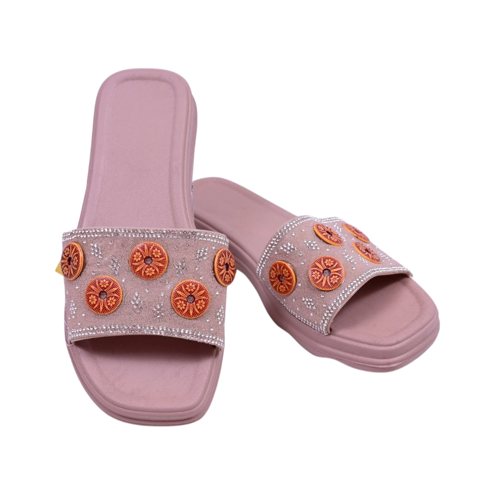 LADY SLIPPER D-PINK M2508 IR-26 36-41 PVC