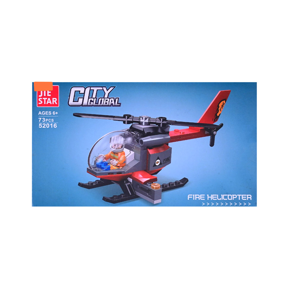 52016 CITY HELICOPTER BLOCKS 73PCS A.I