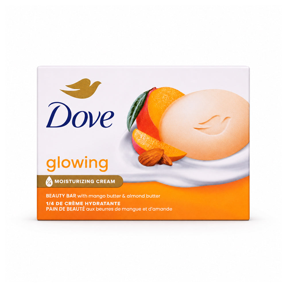 DOVE SOAP BAR GLOWING MANGO BUTTER & ALMOND 106 GM