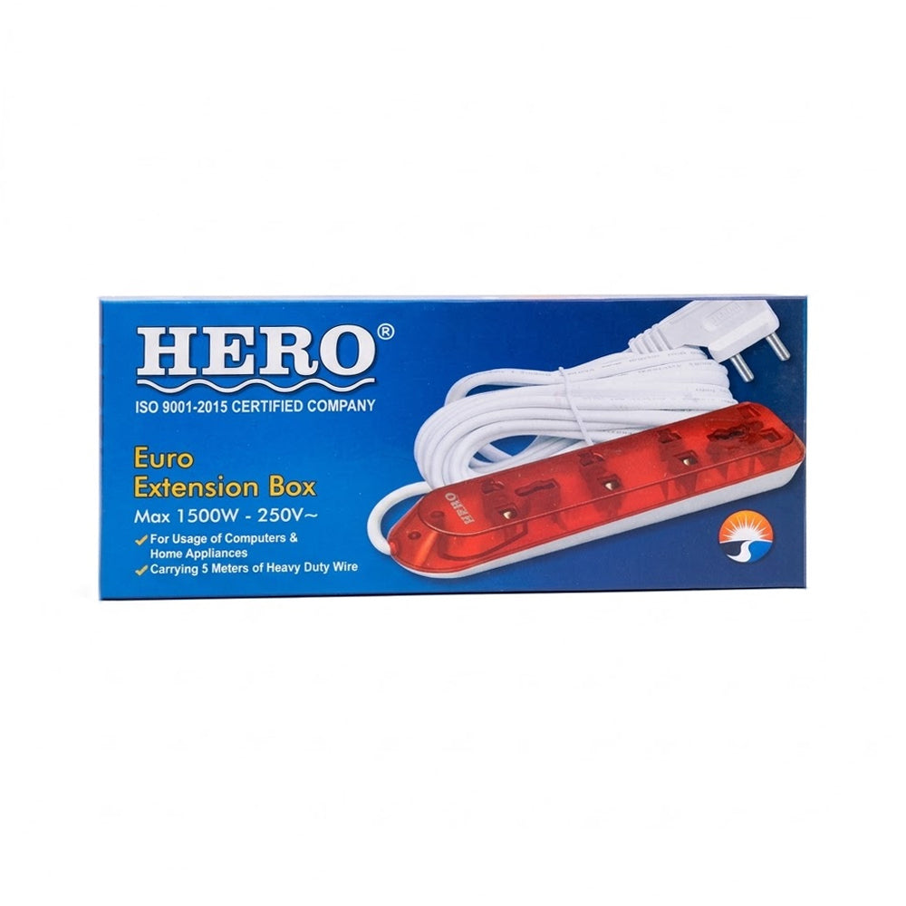 HERO EURO EXTENSION BOX 1500W 250V EB-06